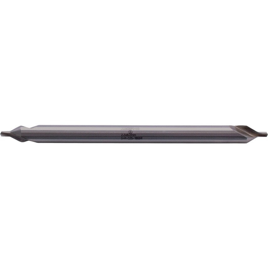 6MMX2MMX120MM HSS E/L Centre Drill