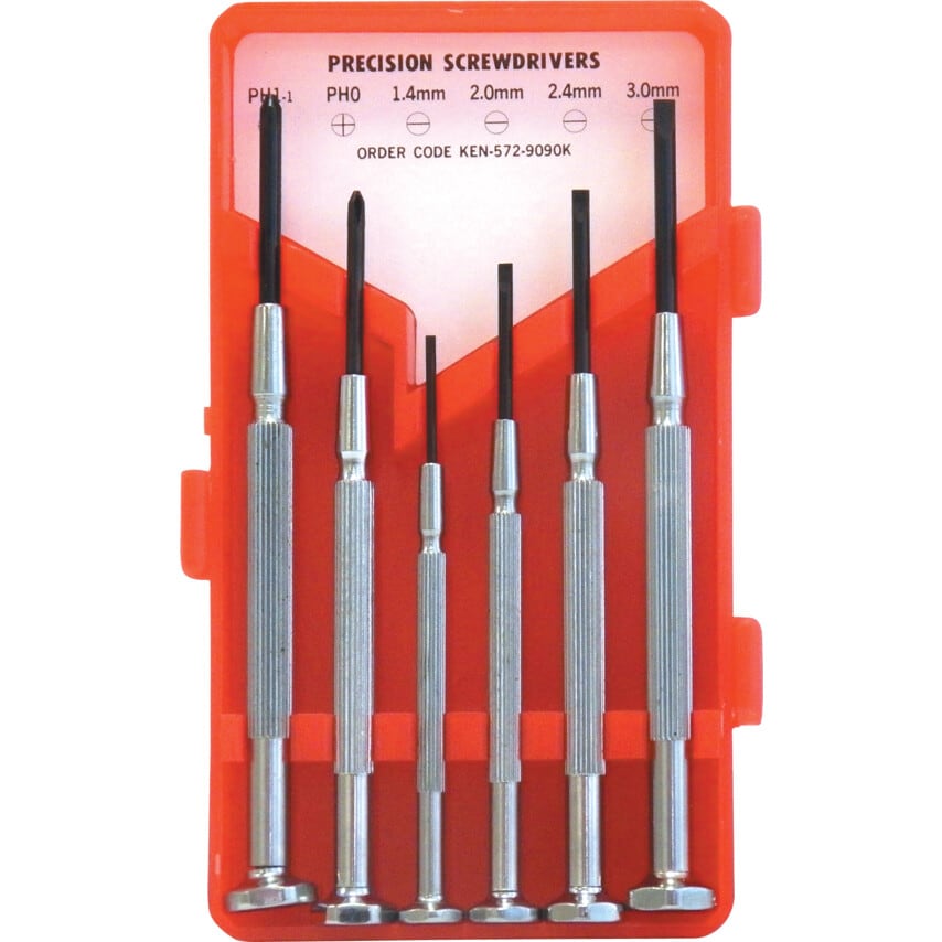 6-Piece Precision Screwdriver & Tool Set