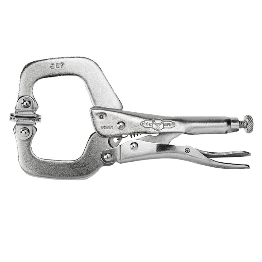 6SP Locking C-Clamp Swivel Pad 150mm (6in) VIS6SP