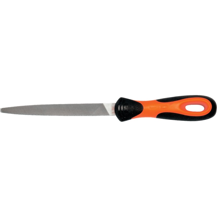 6" (150mm) Flat Second Engineers File + Handle
