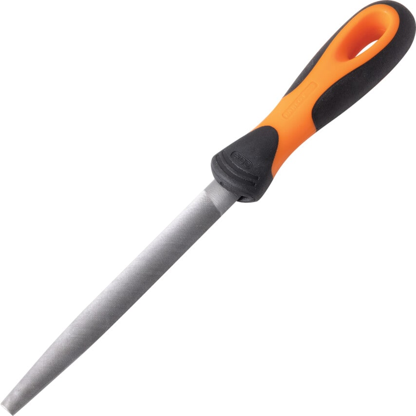 6" (150mm) H/Round Smooth Engineers File + Handle