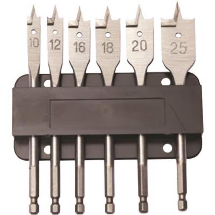 6 Piece Flat Bit Set - DFB6SET
