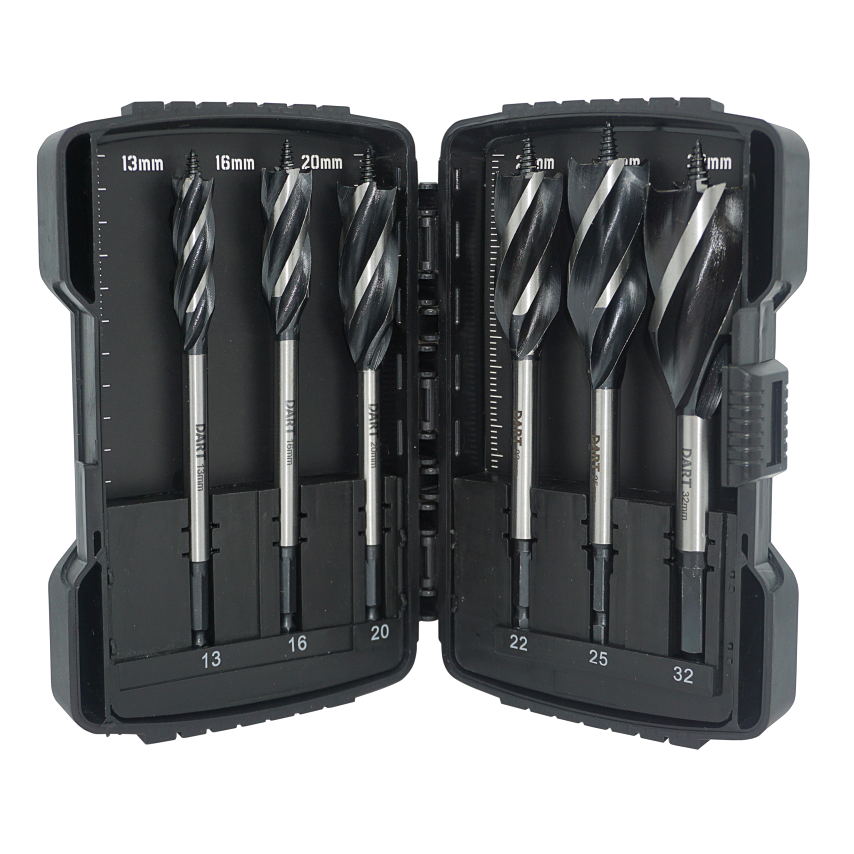 6 Piece Four Wing Auger Set