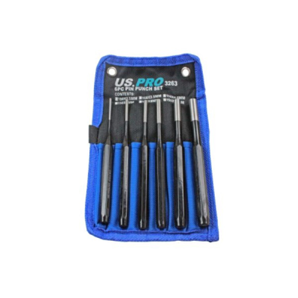 6 Piece Pin Punch Set