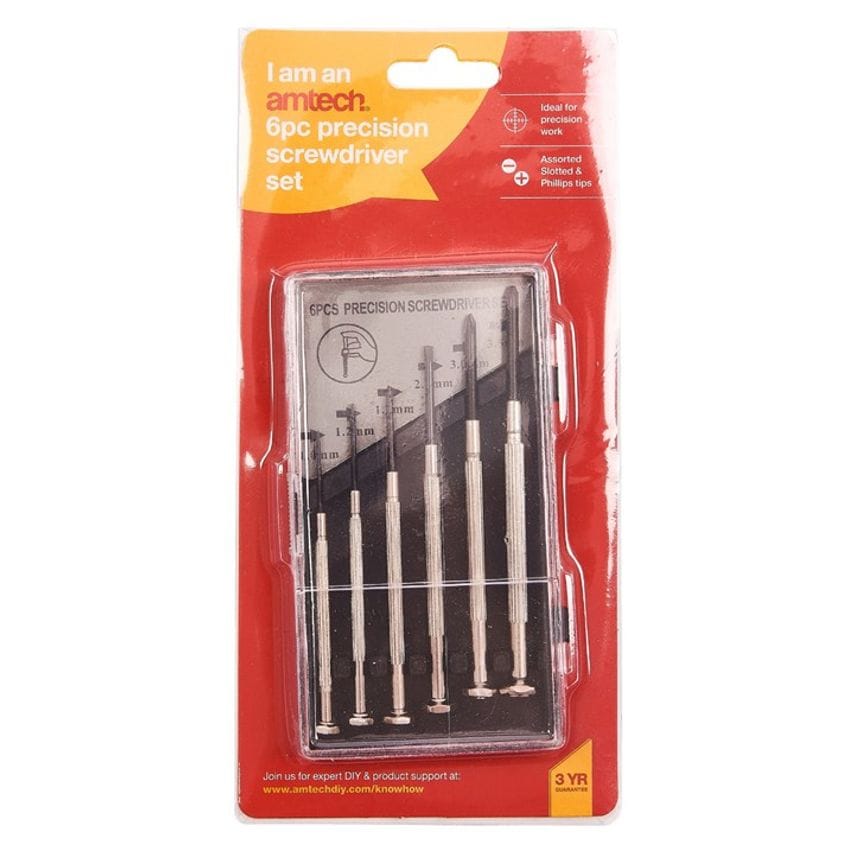 6 Piece Precision Screwdriver Set
