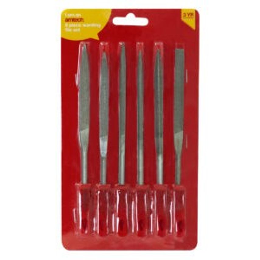 6 Piece Warding File Set