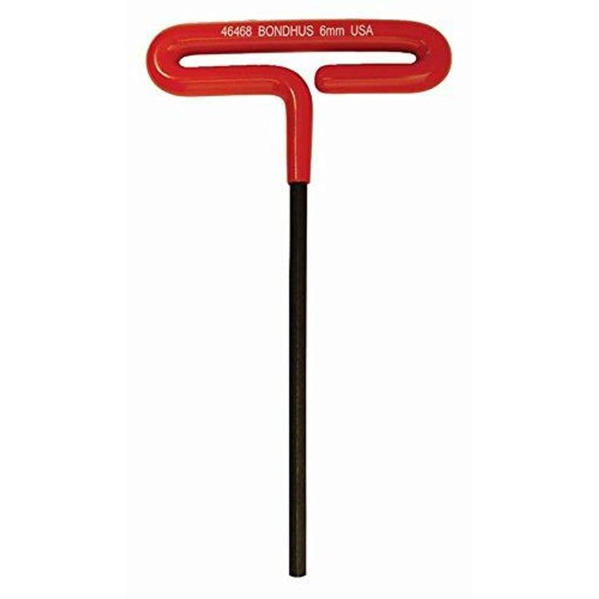 6mm Cushion Grip T-Handle 6", 6mm, 46468