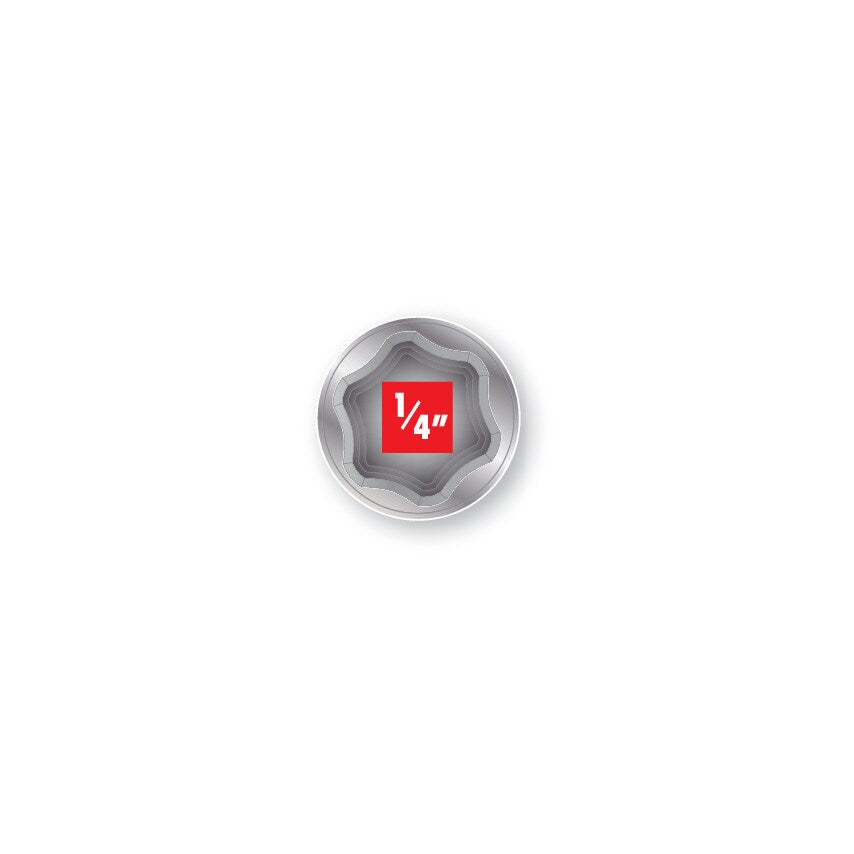 6mm Ken-Grip Socket 1/4" Square Drive