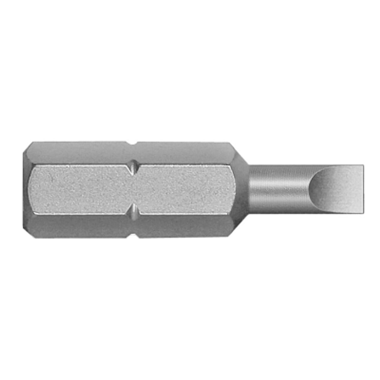 6mm x 25mm Extra Hard 1/4in Hex Slotted Bit