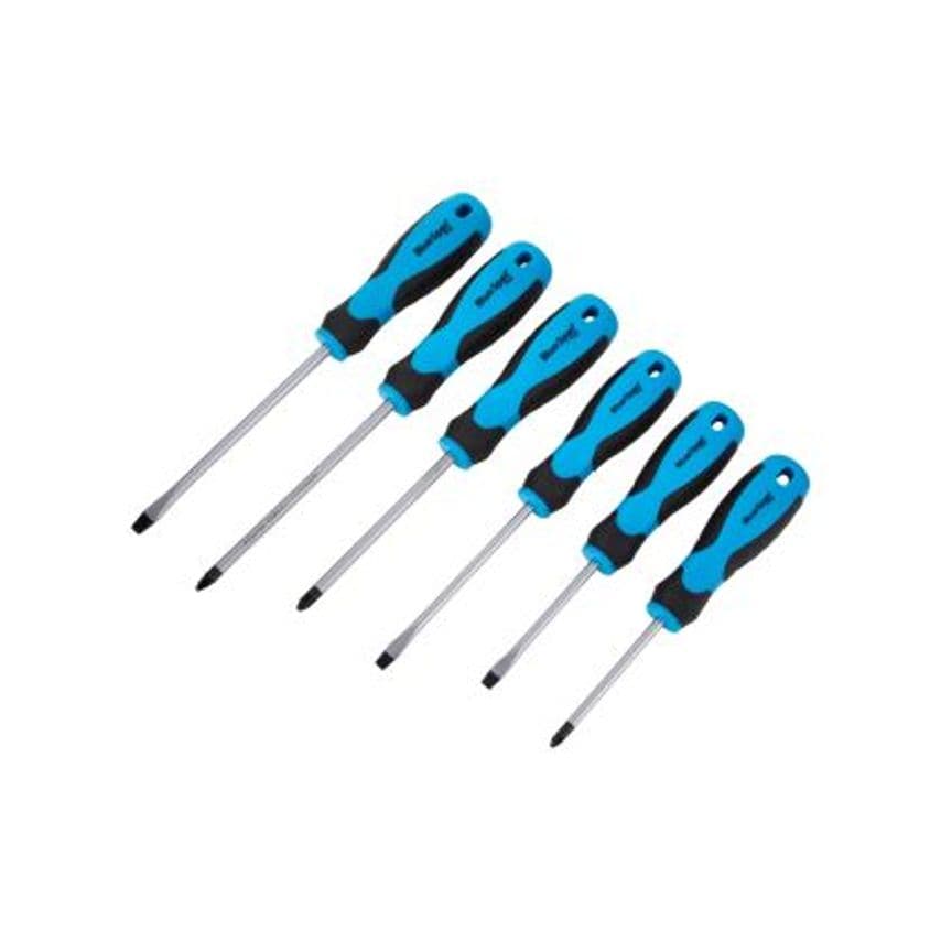 6pc Soft Grip Screwdriver Set