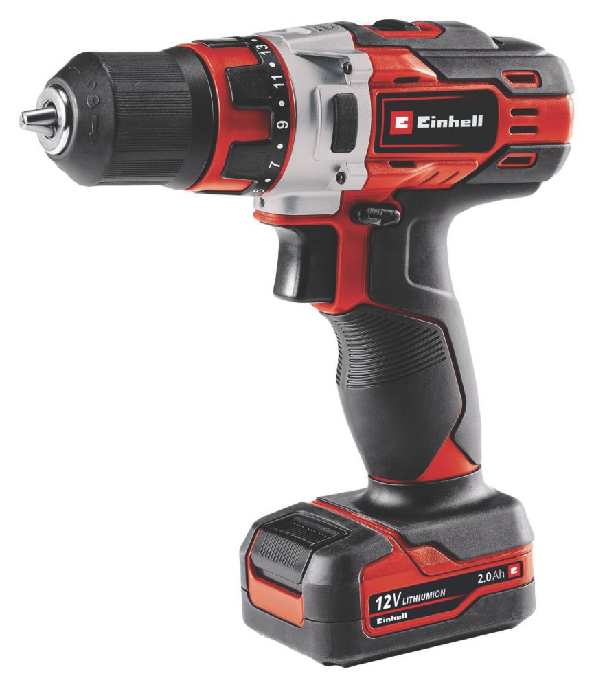 Einhell TE-CD 12/1 Li 12V 2 x 2.0Ah Li-Ion Power X-Change  Cordless Drill