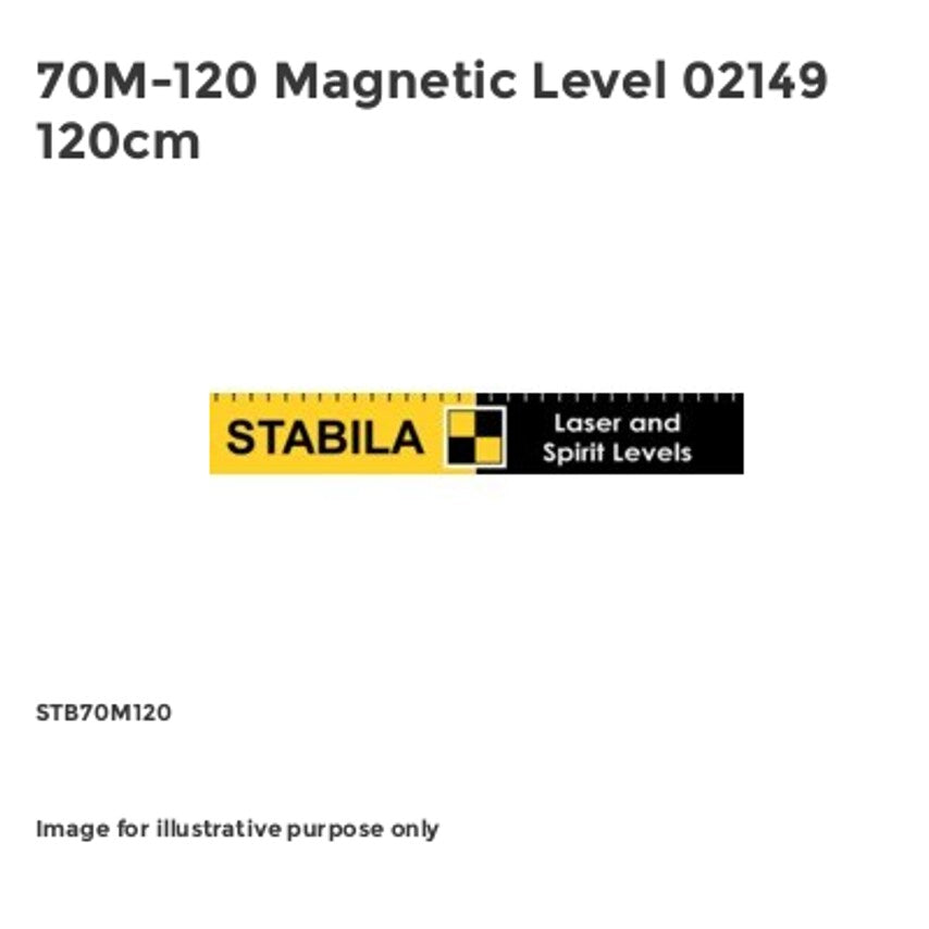 70M-120 Magnetic Level 02149 120cm