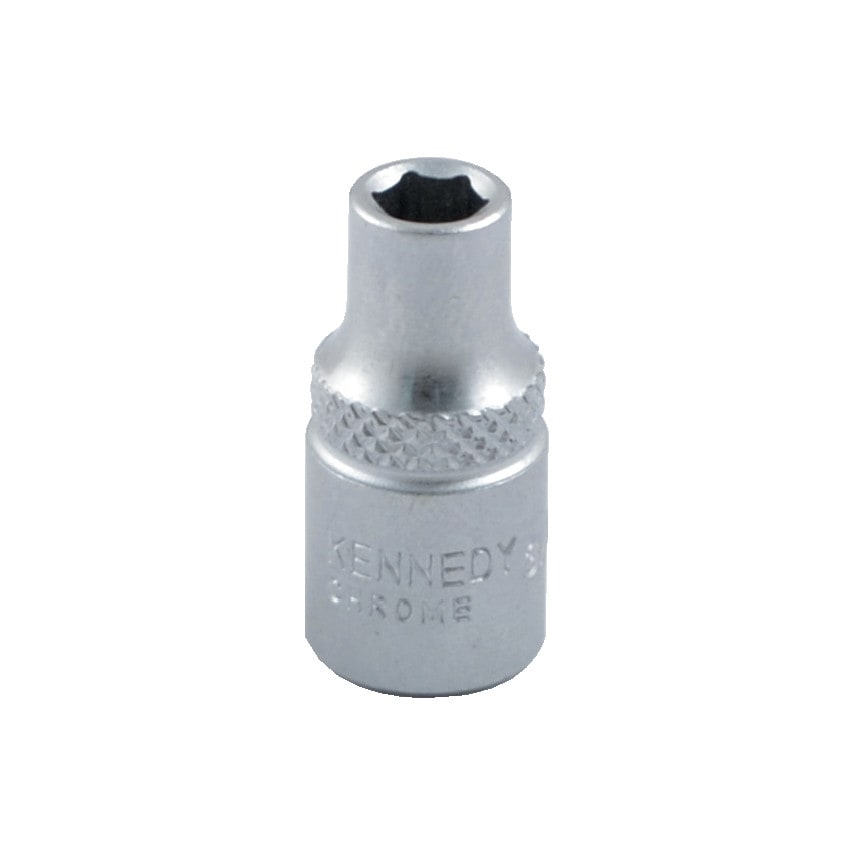 7/16" A/F Single Hex Socket 1/4" Square Drive
