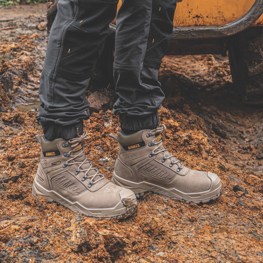DeWalt Reynolds    Safety Boots Stone Size 12