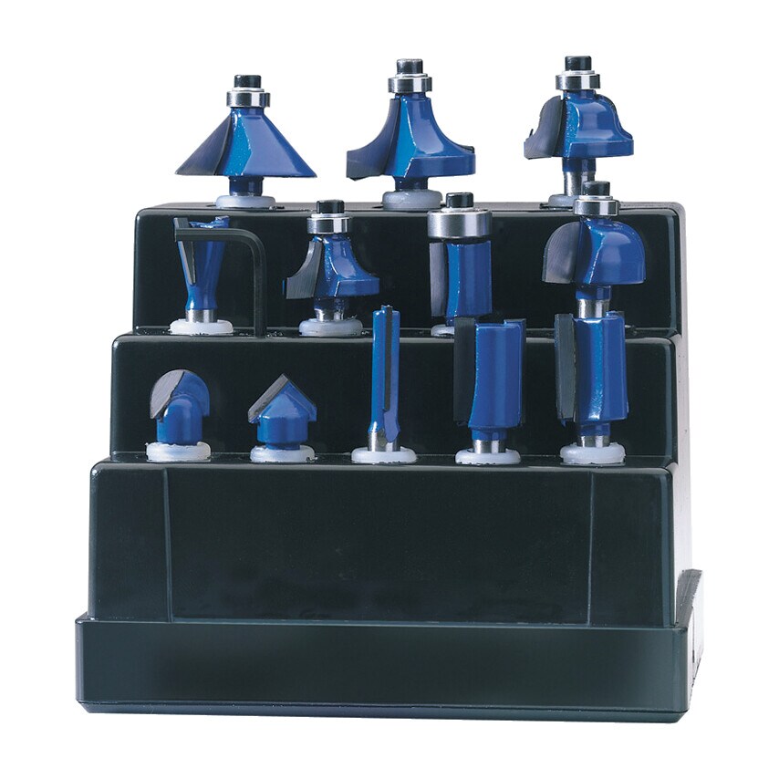 72893 1/2" Shank Router Bit Set 12PC