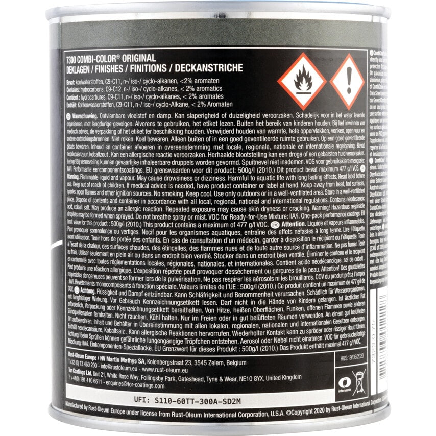 7323 Combicolor Light Blue Metal Paint - 750ML
