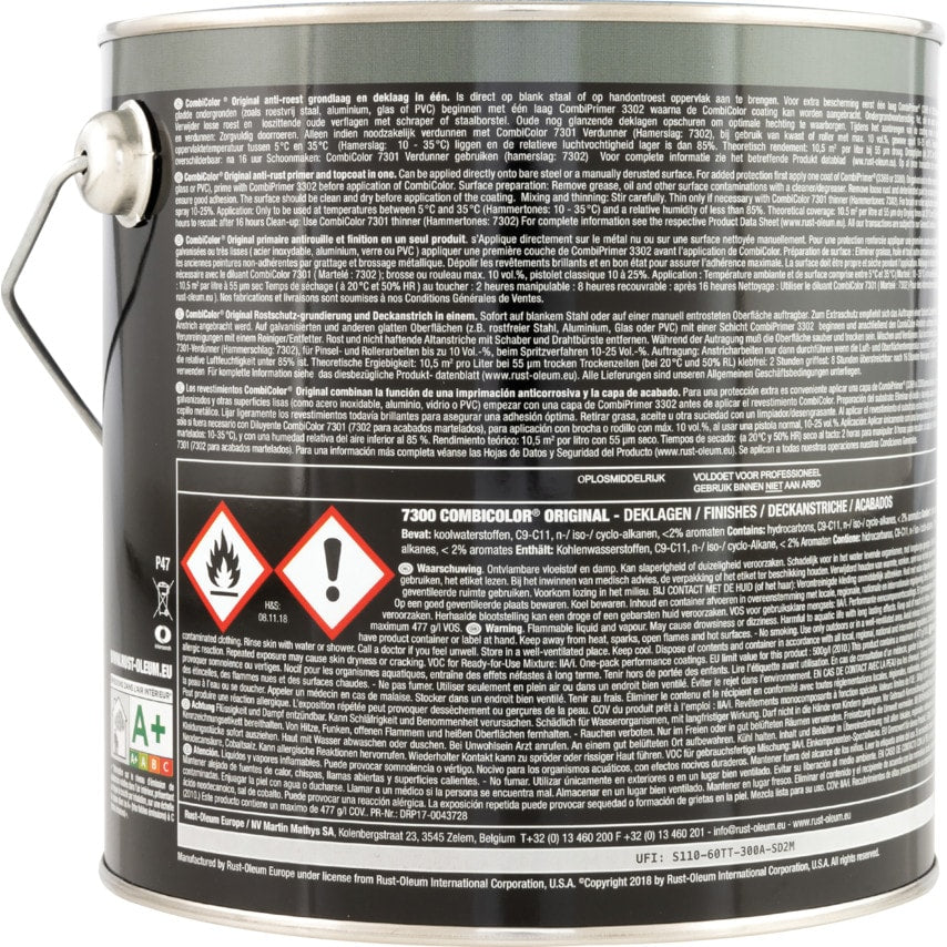 7324 Combicolor Sky Blue Metal Paint - 2.5LTR