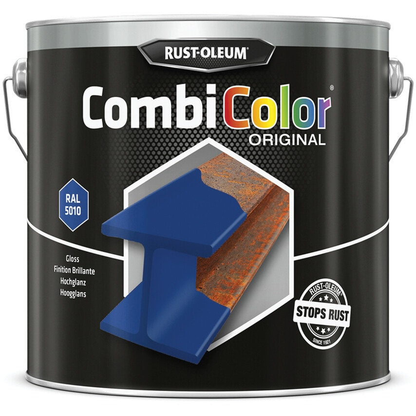 7326 Combicolor Gentian Blue Metal Paint - 2.5LTR