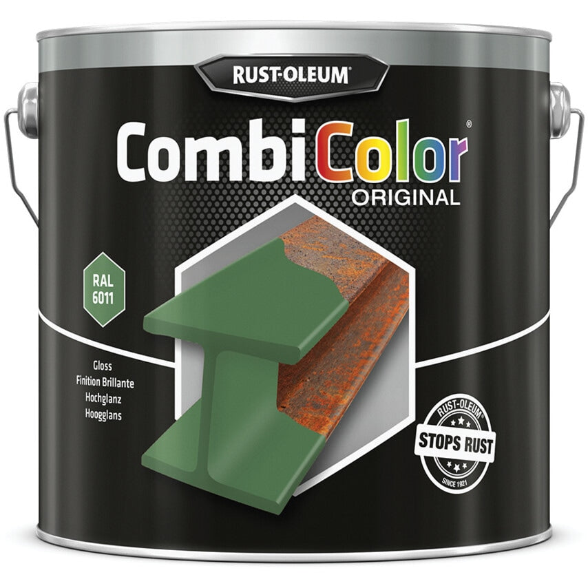7335 Combicolor Resida Green Metal Paint - 2.5LTR