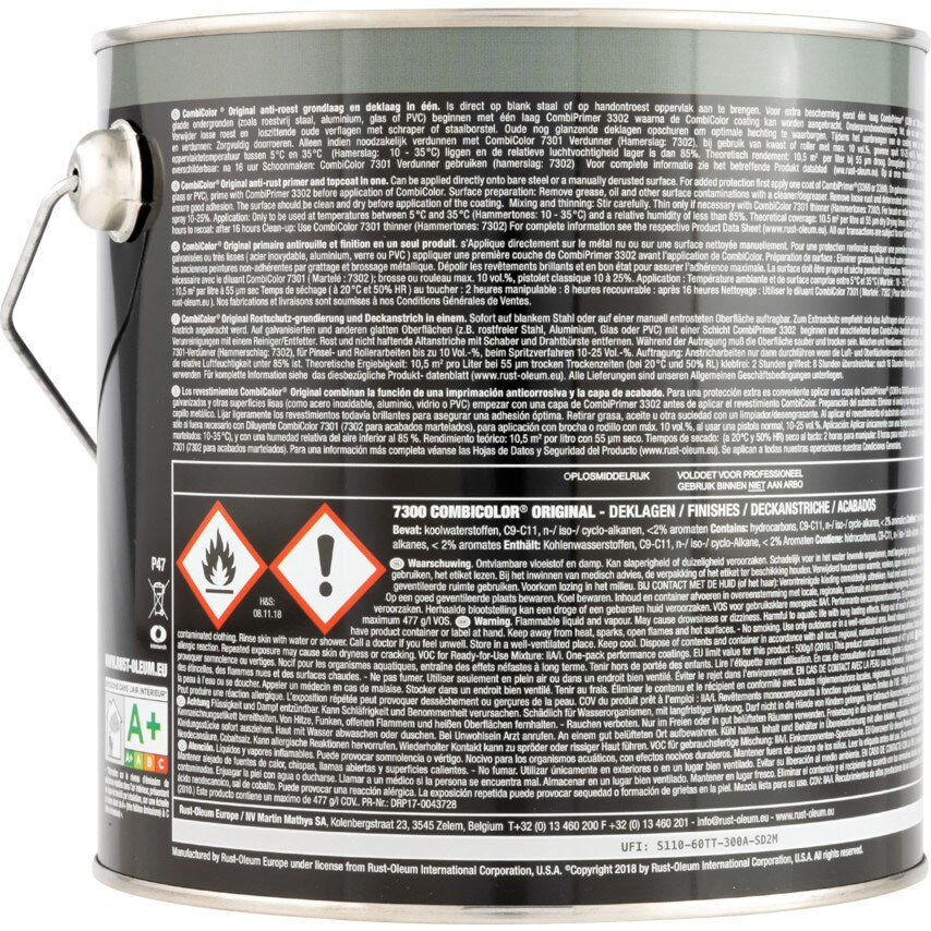 7336 Combicolor Emerald Green Metal Paint - 2.5LTR
