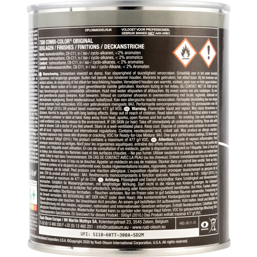 7336 Combicolor Emerald Green Metal Paint - 750ML