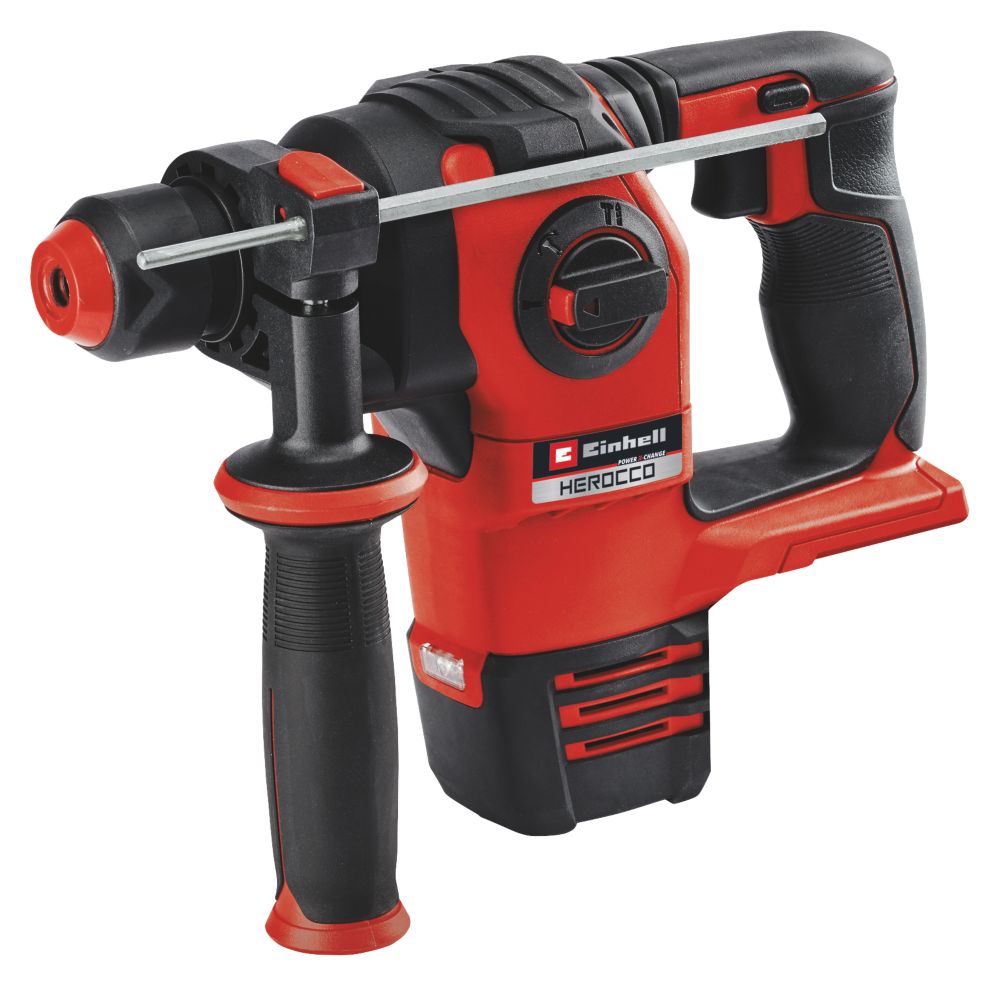Einhell Herocco 18/20 2.12kg 18V Li-Ion Power X-Change Brushless Cordless Rotary Hammer - Bare