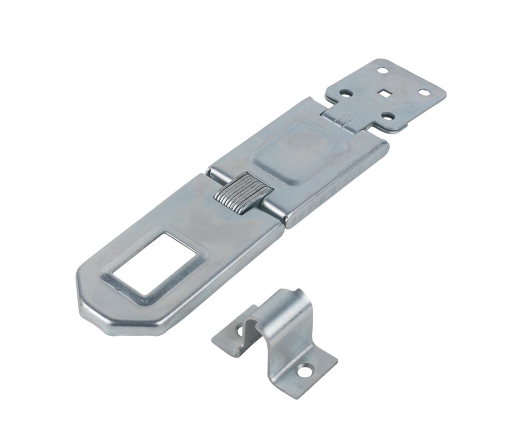 Smith & Locke Heavy Duty Hasp & Staple Zinc 158mm