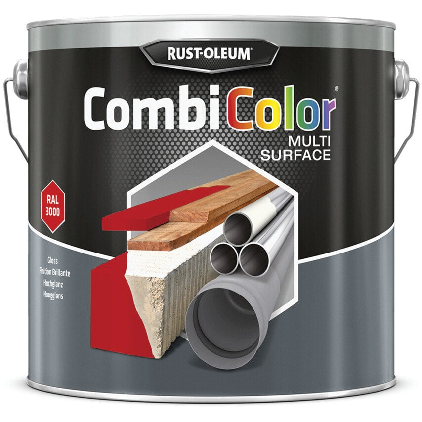 7365MS Red CombiColor Multi-surface Gloss 2.5LTR