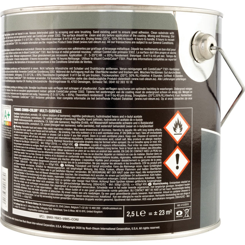 7365MS Red CombiColor Multi-surface Gloss 2.5LTR