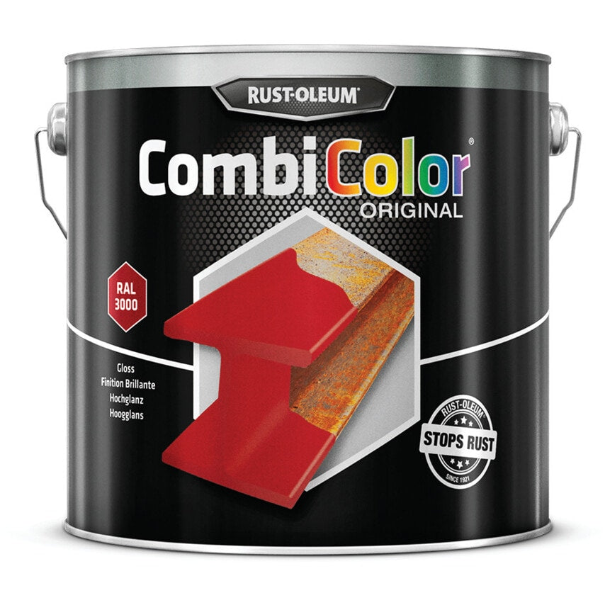 7365 Combicolor Bright Red Metal Paint - 2.5LTR