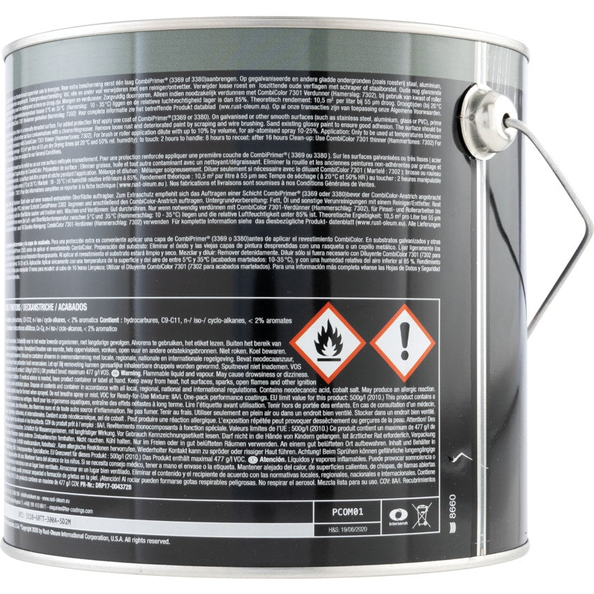 7365 Combicolor Bright Red Metal Paint - 2.5LTR