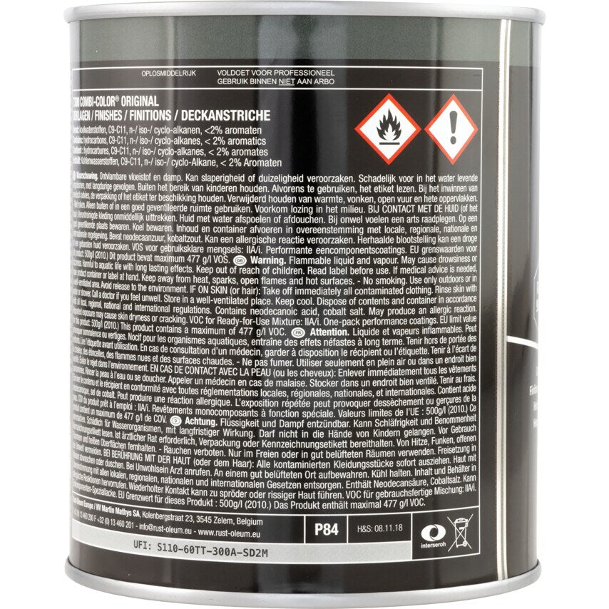 7379 Combicolor Black Metal Paint - 750ML
