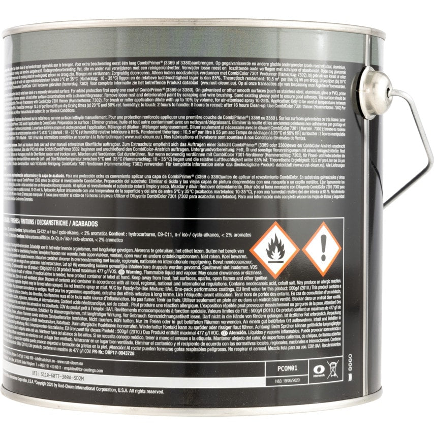 7382 Combicolor Steel Grey Metal Paint - 2.5LTR