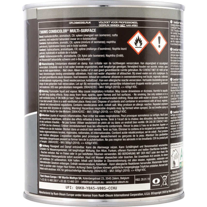7392MS White CombiColor Multi-surface Gloss 750ML
