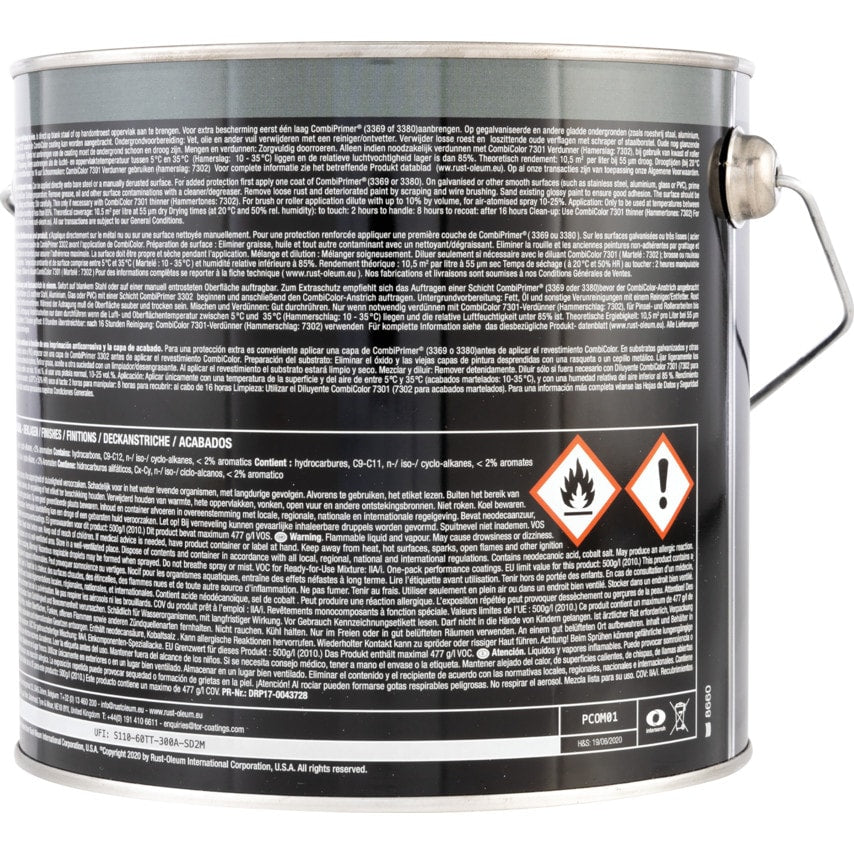 7392 Combicolor White Metal Paint - 2.5LTR