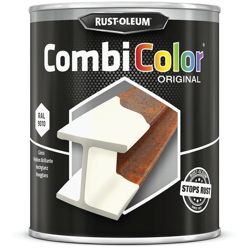 7392 Combicolor White Metal Paint - 750ML