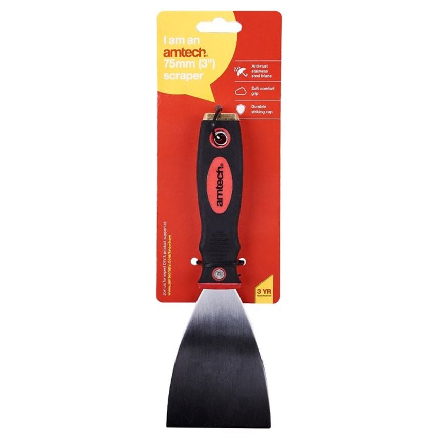 75mm (3") Scraper with Soft Grip Handle