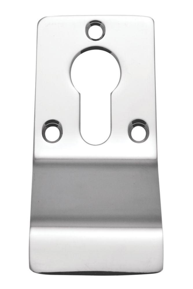 Eclipse Non Fire Rated Polished Stainless Steel Euro Profile Cylinder Pull 45mm