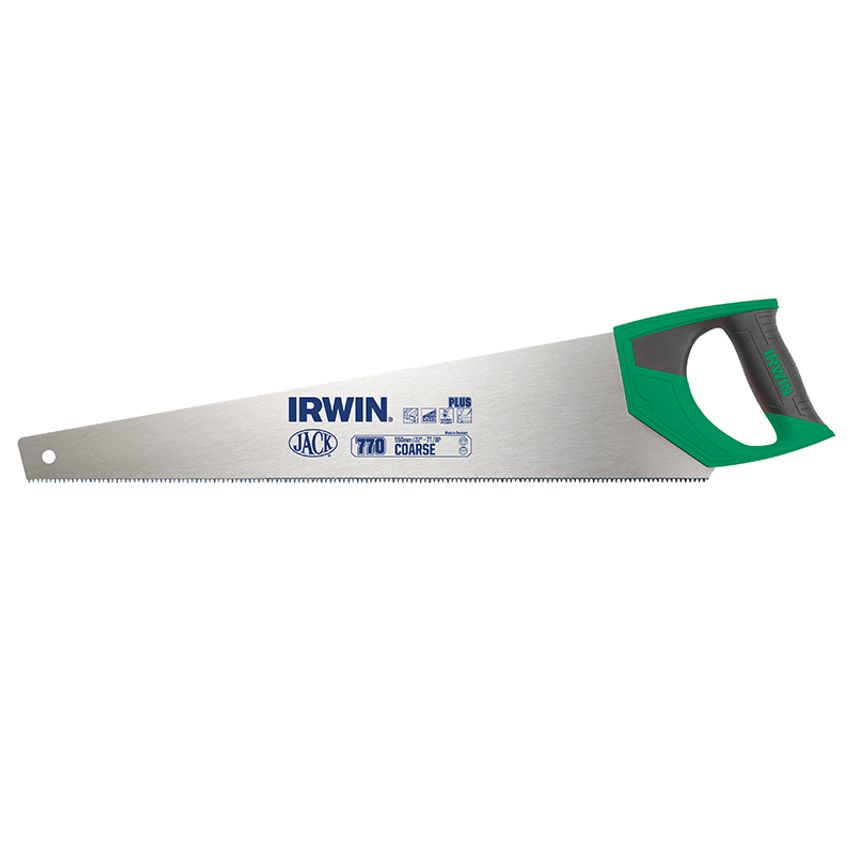 770UHP Coarse Hardpoint Handsaw Soft Grip 550mm (22in) 7 TPI JAK770UHP550