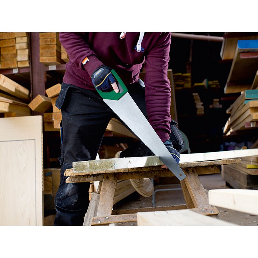 770UHP Coarse Hardpoint Handsaw Soft Grip 550mm (22in) 7 TPI JAK770UHP550