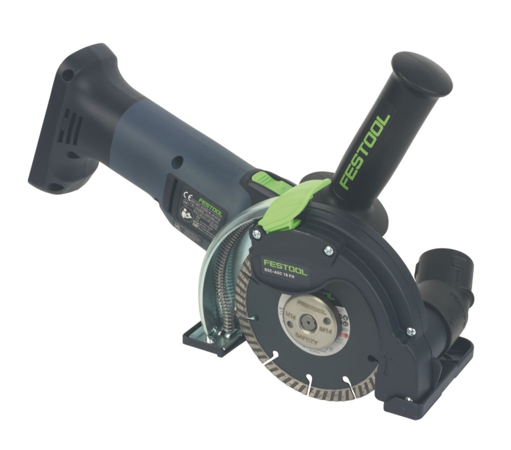 Festool DSC-AGC 18-125 FH EB-Basic 18V Li-Ion Airstream & Bluetooth 5" Brushless Cordless Angle Grinder - Bare