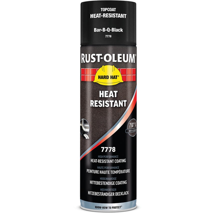 7778 Hard Hat Bar-B-Q-Black Aerosol - 500ML
