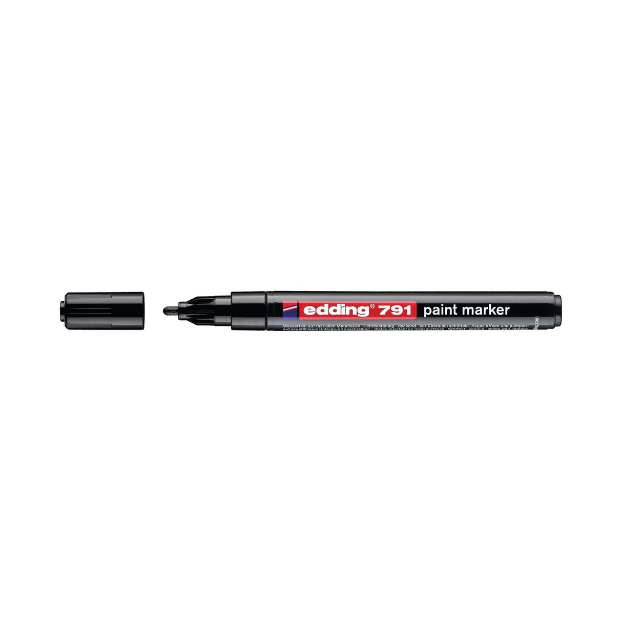 791 Paint Marker Folding Box (Pack of 10) Black - 4-791001