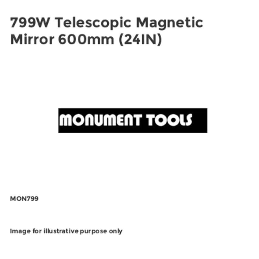799W Telescopic Magnetic Mirror 600mm (24IN)
