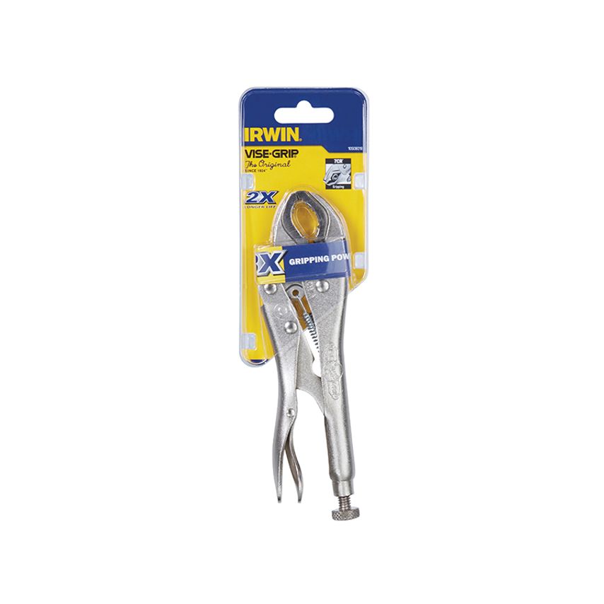 7CR Curved Jaw Locking Pliers 178mm (7in) VIS10508018