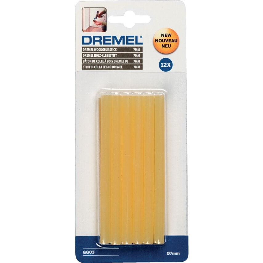 7MM x 100MM Wood Glue Sticks 165 - 195 C REF.GG03 - 2615GG03JA PK-12