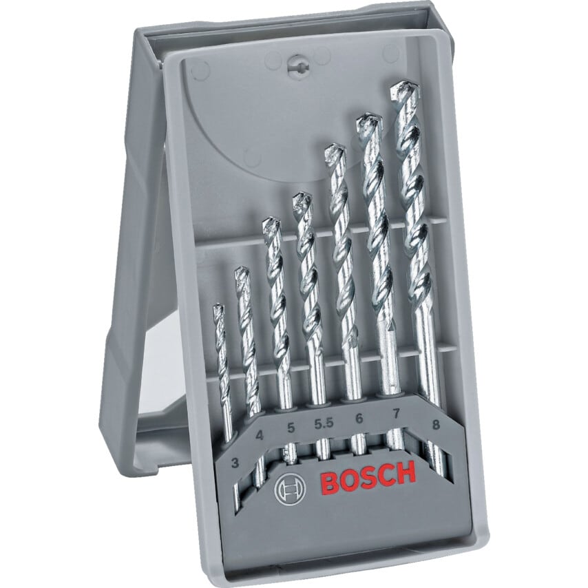 7 Piece X-Pro Line Stone Impact Drill Bit Set - 2 607 017 035