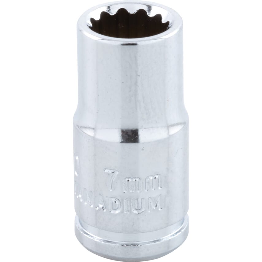 7mm Socket 1/4" Square Drive