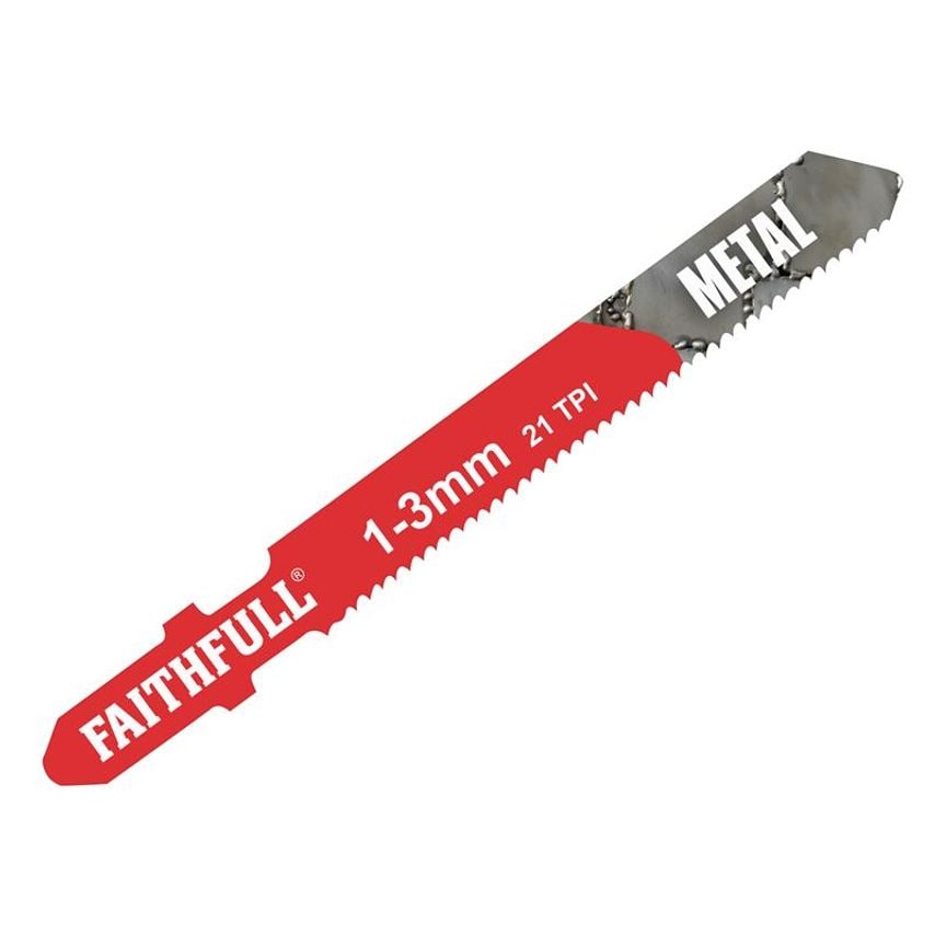 8009-HSS Metal Cutting Jigsaw Blades Pack of 5 T118A FAIJBT118A