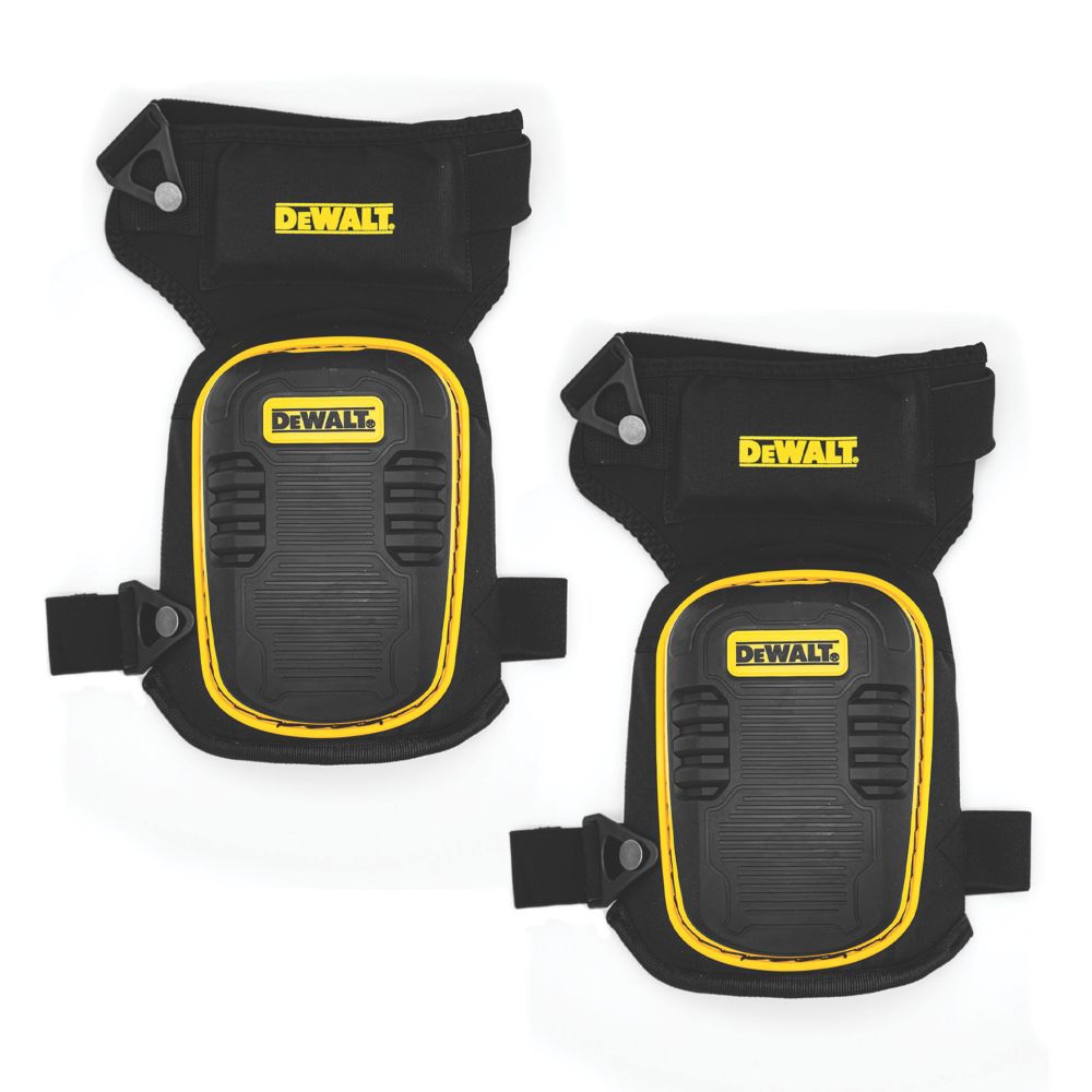 DeWalt Pro Gel Safety Knee Pads with Leg Straps